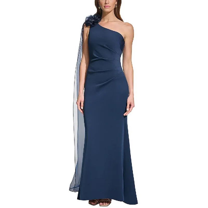 Beaded DressEliza J Womens Rosette Long Evening Dress