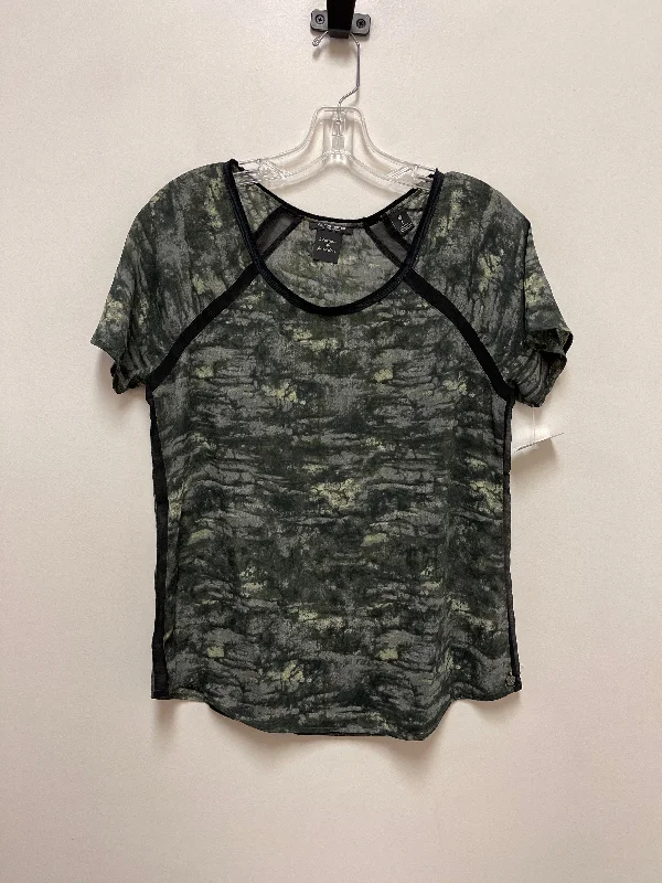 women's tops for evening soireesTop Short Sleeve By Cmb In Green, Size: S