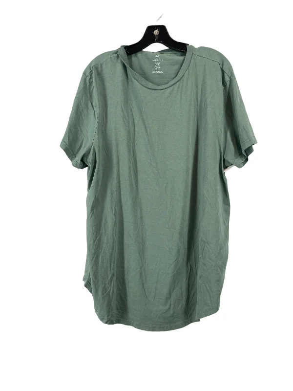 women's tops for mixing and matching with different bottomsTop Short Sleeve By H&m In Green, Size: Xl