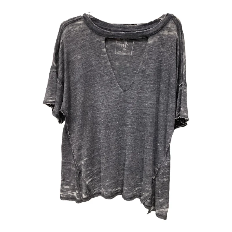 women's tops for those who want to create outfits that are both unique and memorableTop Short Sleeve By We The Free In Grey, Size: Xs