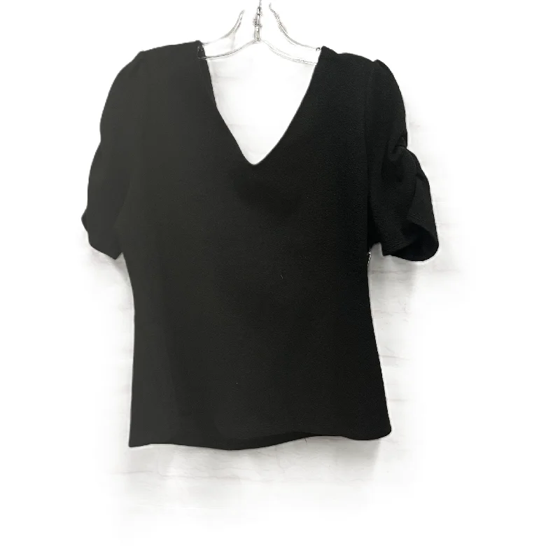 women's tops for those who want to add a touch of sophistication to their casual attireTop Short Sleeve By White House Black Market In Black, Size: Xl