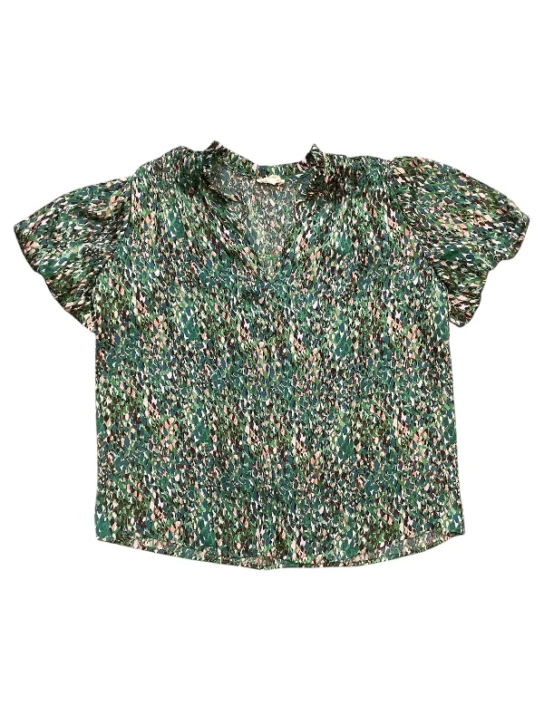 tank tops for womenTop Short Sleeve By Ee Some In Green, Size: S