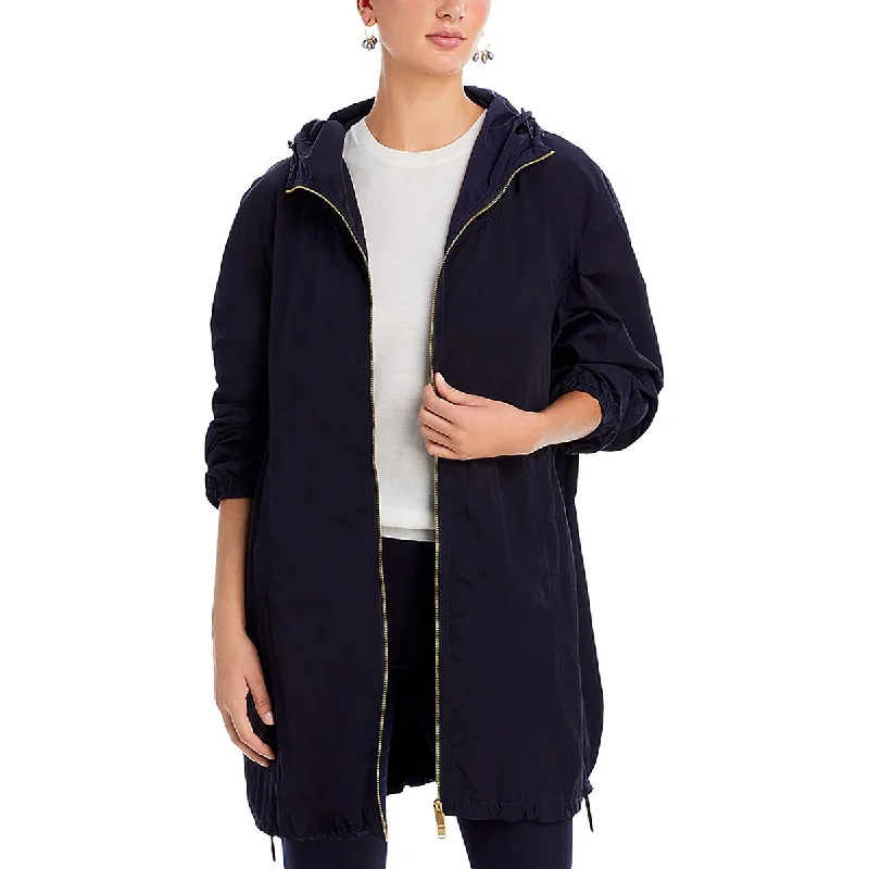 women's coats for travelWomens Hooded Long Sleeve Windbreaker Jacket