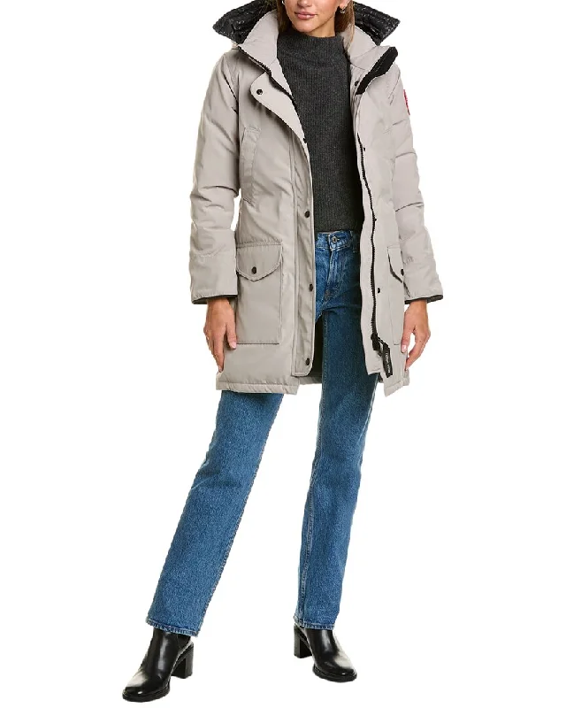 women's coats with sheer overlaysCanada Goose Trillium Parka