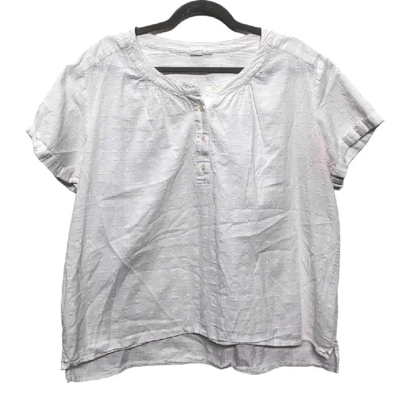 women's tops for fashion-forward individualsTop Short Sleeve By Gap In White, Size: Xl