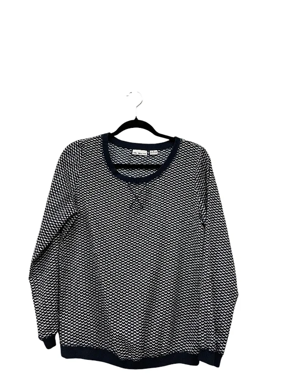 women's tops for those who refuse to compromise on styleTop Long Sleeve By Liz Claiborne In Blue, Size: S