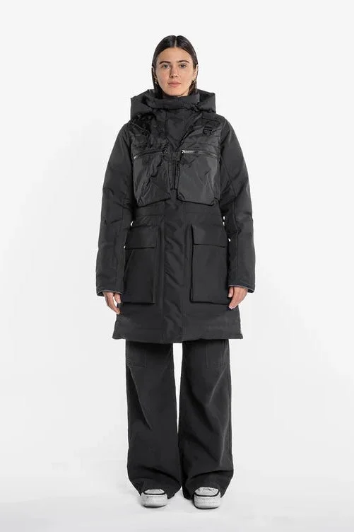 women's coats with asymmetrical hemsWuxly - Lytton Parka (Available Online Only)