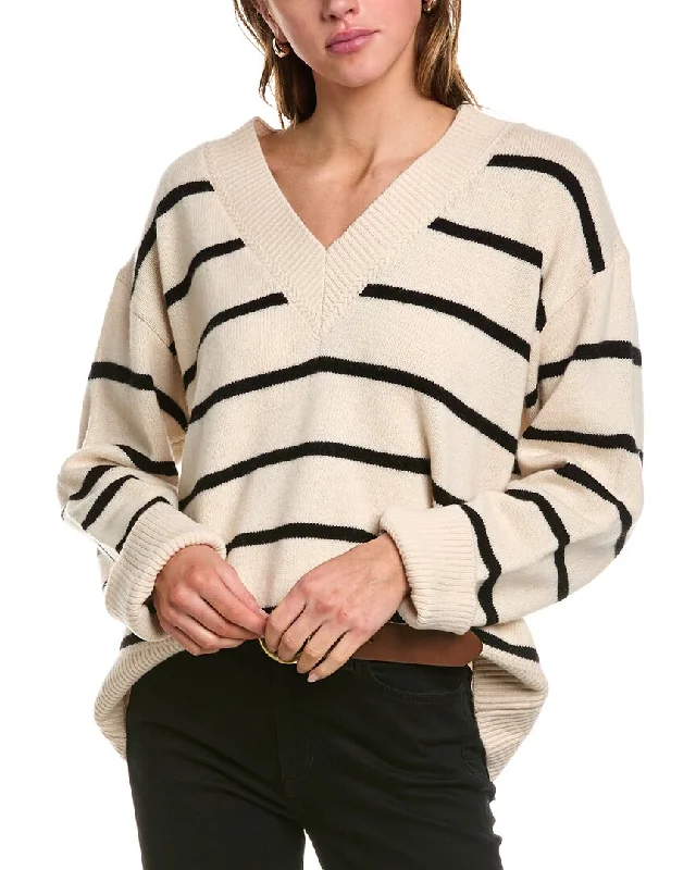 Patterned SweatersFemme Society Wool Sweater