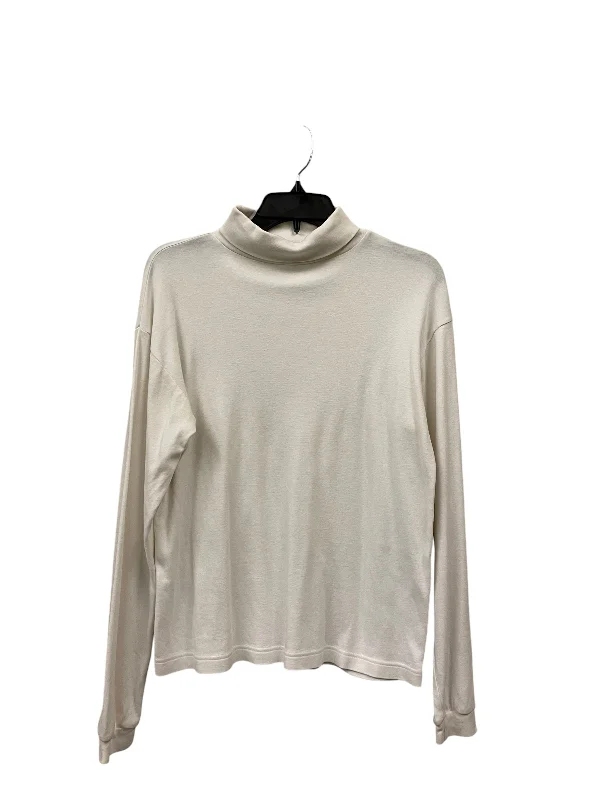 women's tops for those who love to experiment with fashionTop Long Sleeve Basic By Clothes Mentor In White, Size: S