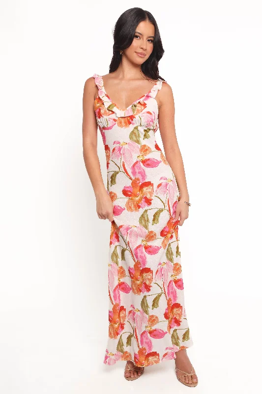 women's A-line dressesBeckie Maxi Dress - Everlyn Floral