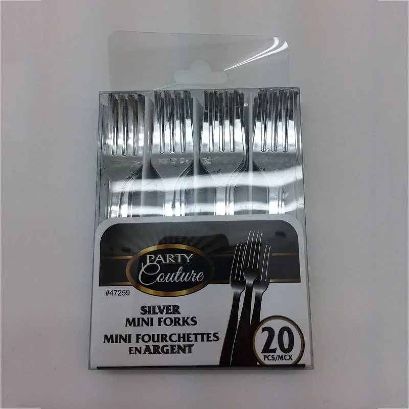 women's stretch dressesMini Forks - Silver 20/pkg.