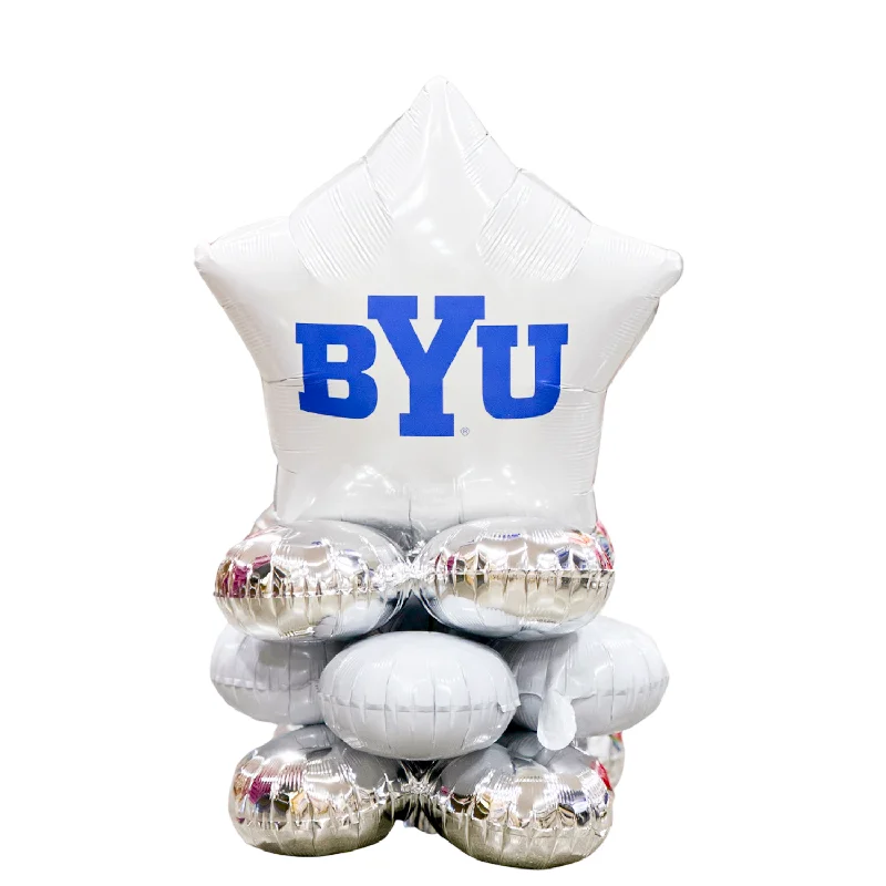 Bell-Sleeve DressBYU Block Logo Mini Air Filled Balloon Bouquet | 1 ct