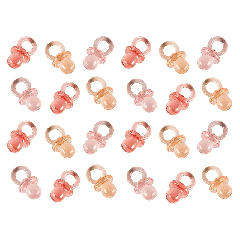 Wrap DressMini-Pacifiers Party Favors Pink 1" x 1/2" | 24ct