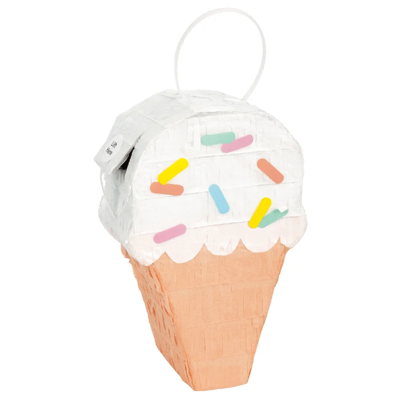 Solid Color DressMini Ice Cream Favour Piñata, 1 Count