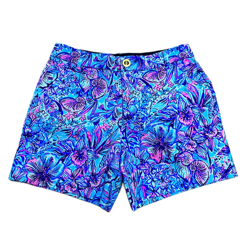 women's patterned shortsShorts Designer By Lilly Pulitzer  Size: 0