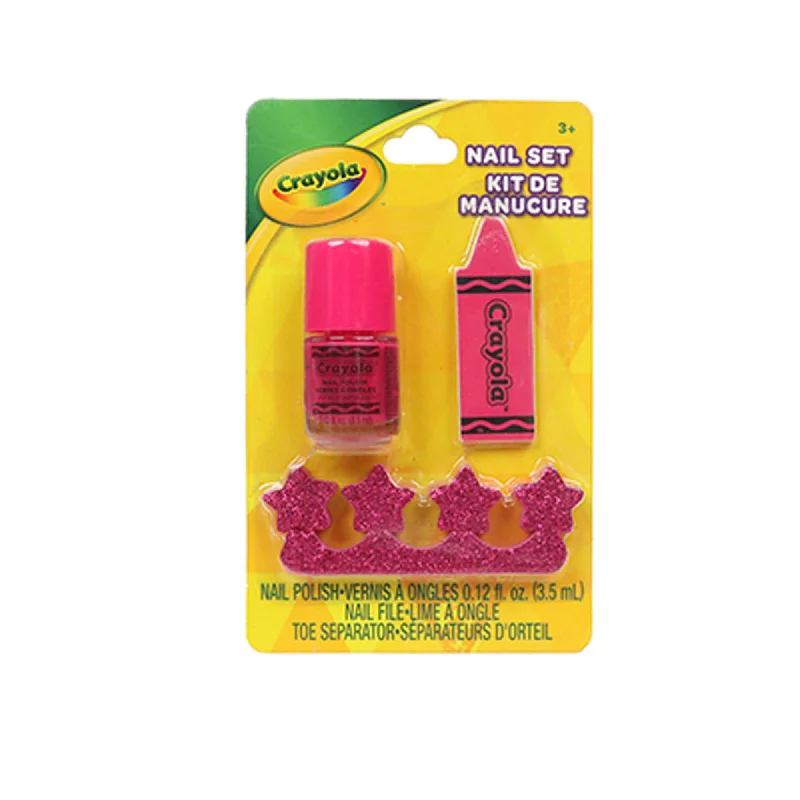 Sweetheart Neckline DressPink Crayola Mini Nail Kit, 1 Count