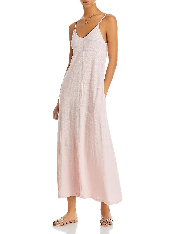 Custom DressWomens Tank Slub Knit Maxi Dress