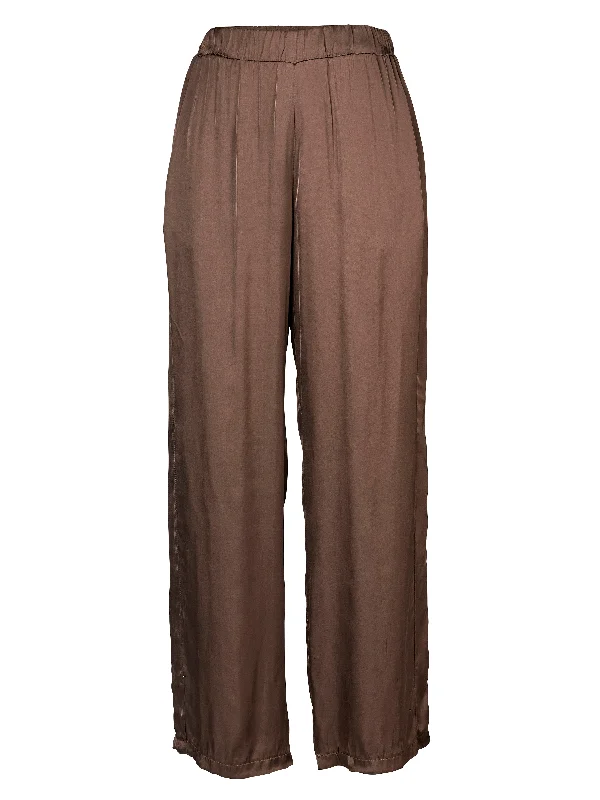 women's formal pantsVALINA trousers - Dark Brown