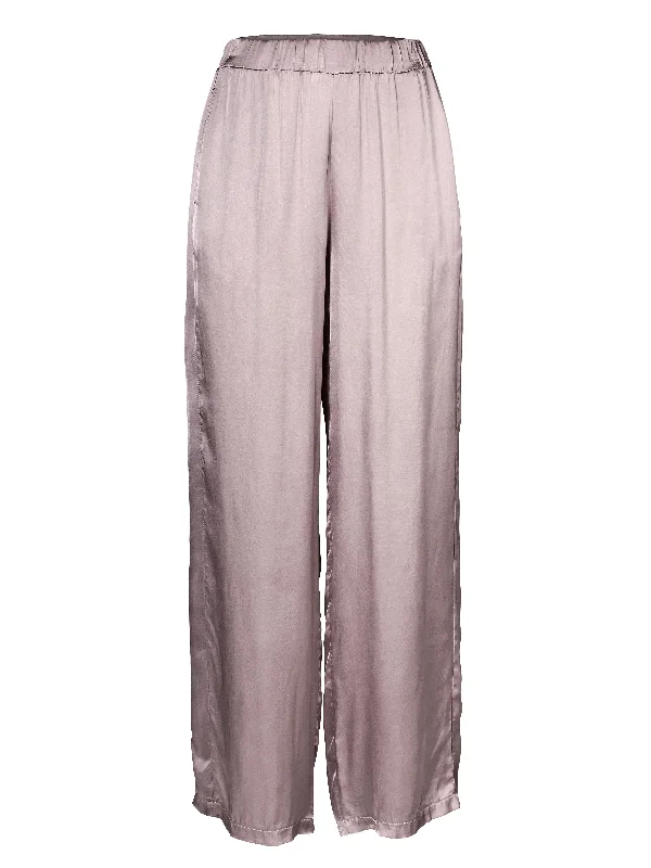 women's stretch pantsVALINA trousers - Dusty purple