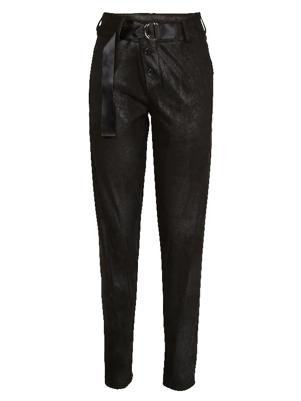 women's sustainable pantsVANIKA trousers - Black