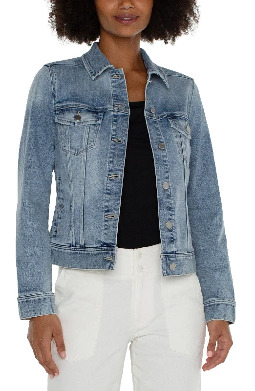 women's nursing pantsECO CLASSIC JEAN JACKET