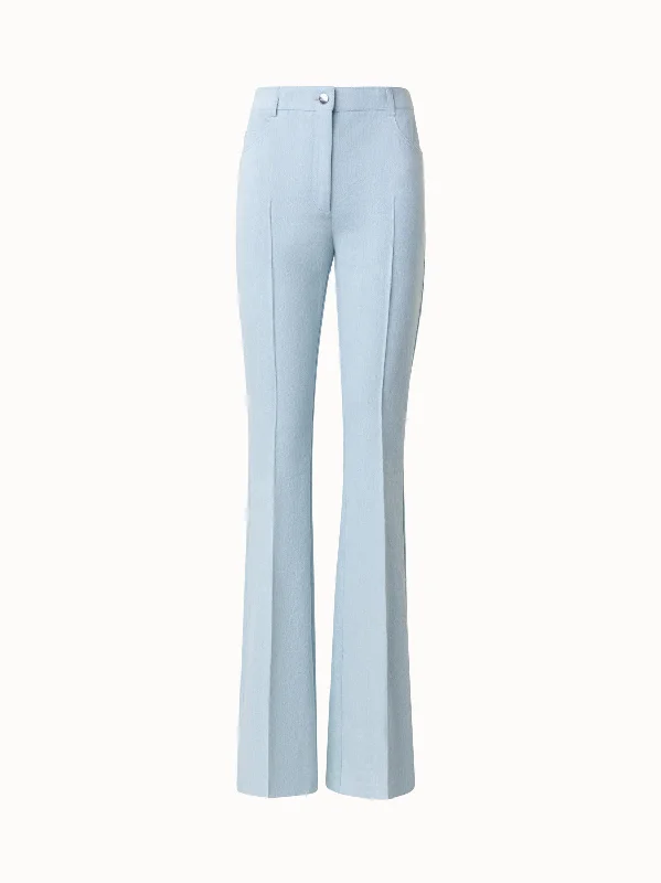 women's slim-fit pantsCotton Denim Bootcut Pants