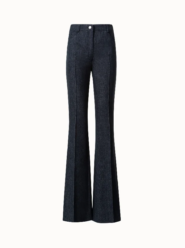 women's affordable pantsCotton Denim Stretch Bootcut Pant