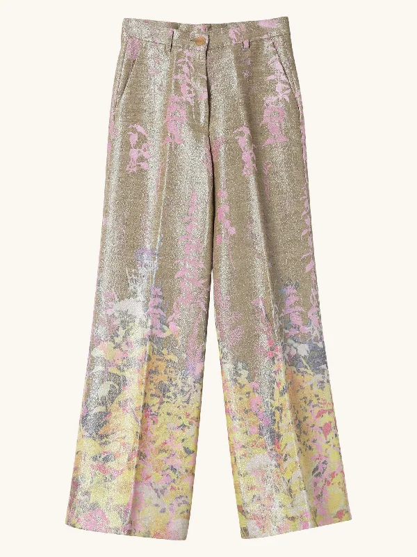 women's chic pantsHeaven Jacquard Pant