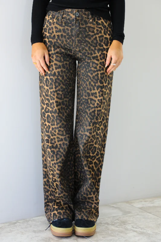 women's convertible pantsSo On Trend Pants: Leopard