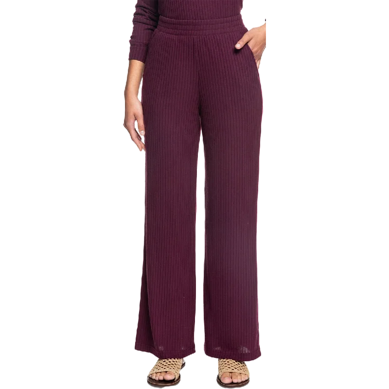 women's floral pantsWomen's Comfy Place Cozy Ribbed Pants