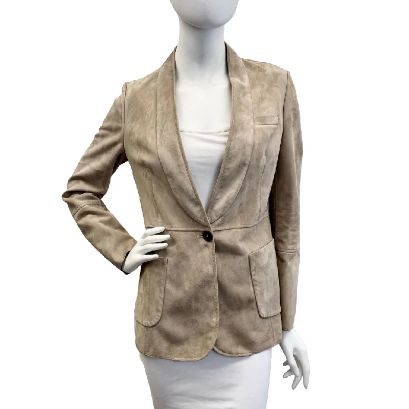 Mermaid DressBrunello Cucinelli Suede Jacket