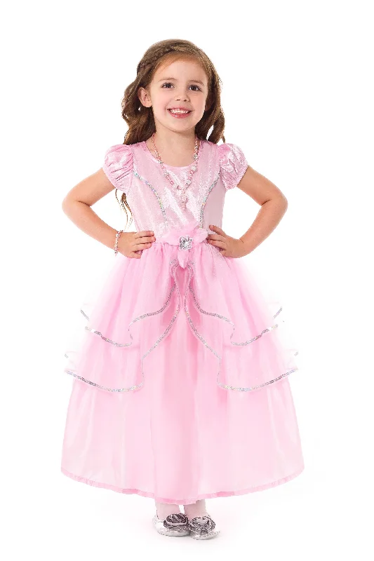 women's sleeveless dressesRoyal Pink Princess Dress