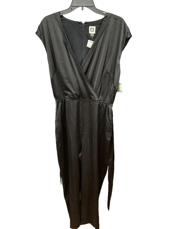 women's jumpsuits for easy dressingBlack Jumpsuit Anne Klein, Size Xxl