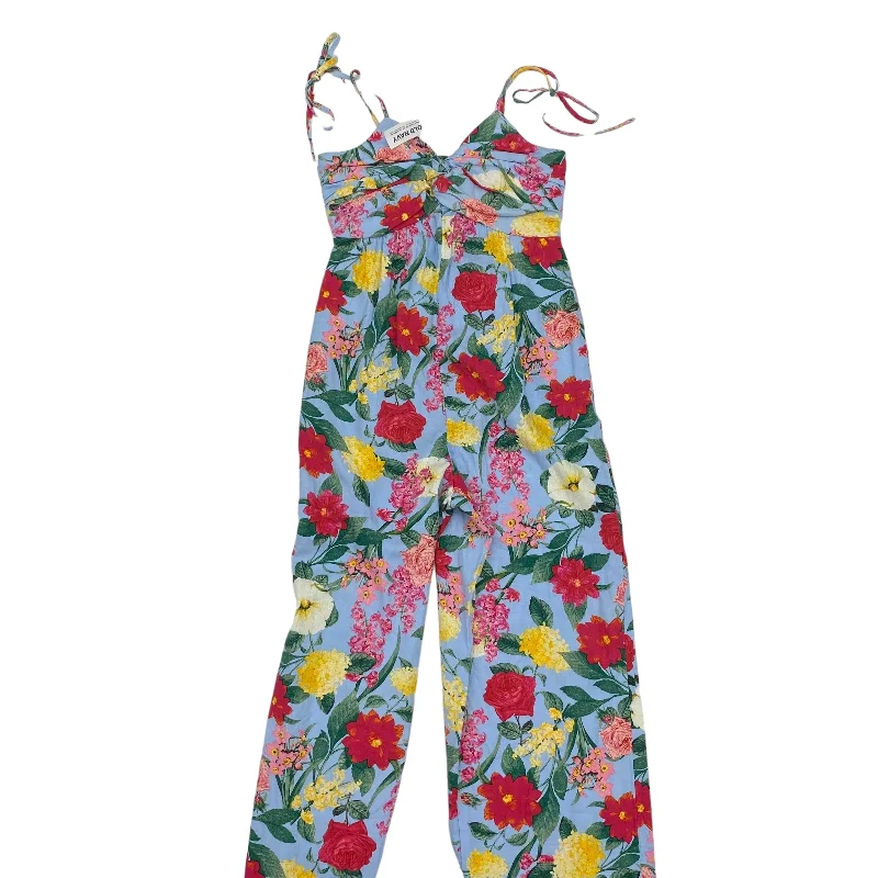 women's jumpsuits for laid-back looksFLORAL PRINT OLD NAVY JUMPSUIT, Size S