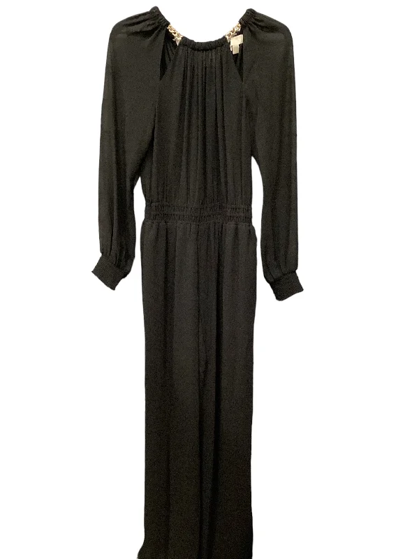 women's jumpsuits for lightweight designsJumpsuit By Michael By Michael Kors In Black, Size: S