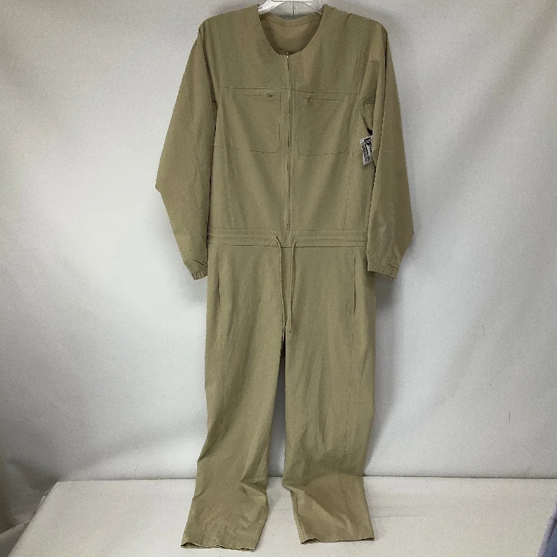 women's jumpsuits made of cottonTan Jumpsuit Lululemon, Size 6