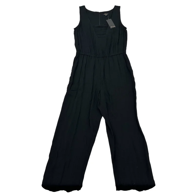 women's casual jumpsuitsBLACK ELLA MOSS JUMPSUIT, Size S