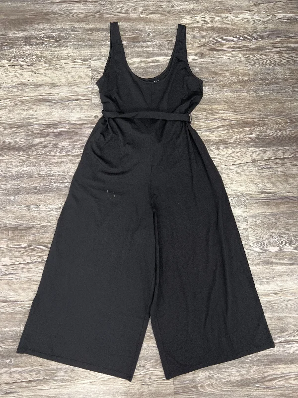 women's ankle-length jumpsuitsBlack Jumpsuit Cmb, Size Xs