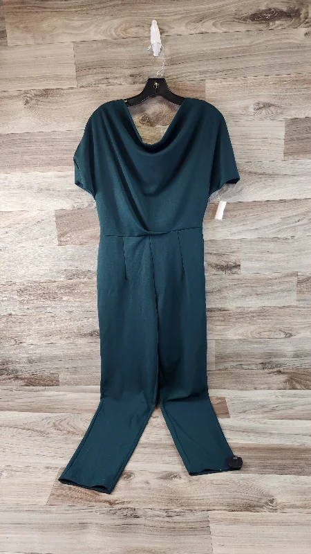 women's cropped jumpsuitsGreen Jumpsuit Alexia Admor, Size M