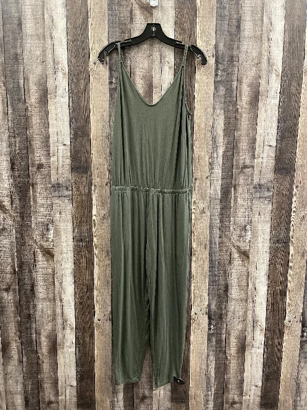 women's jumpsuits with checkered designsGreen Jumpsuit Gap, Size S