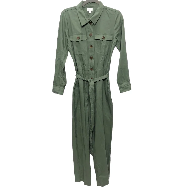 women's casual jumpsuitsGreen Jumpsuit J. Crew, Size 4