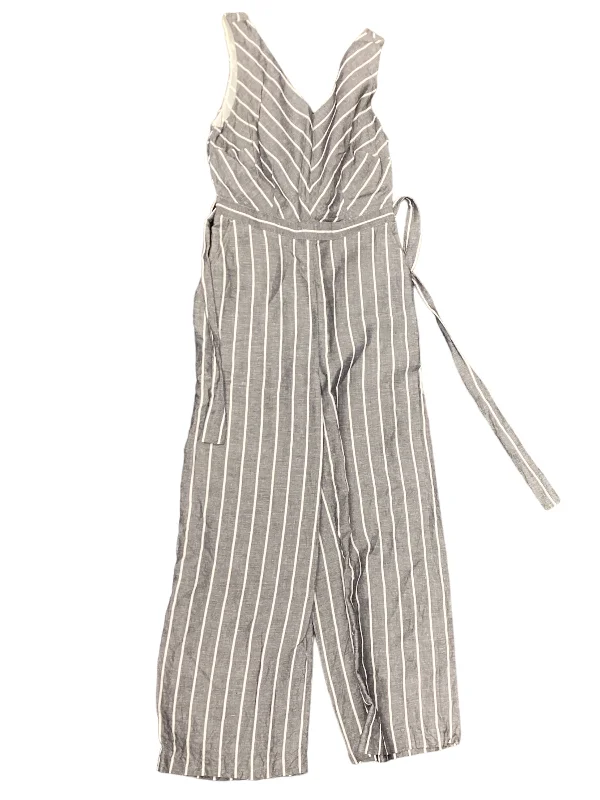 women's formal jumpsuitsGrey Jumpsuit Loft, Size Xs