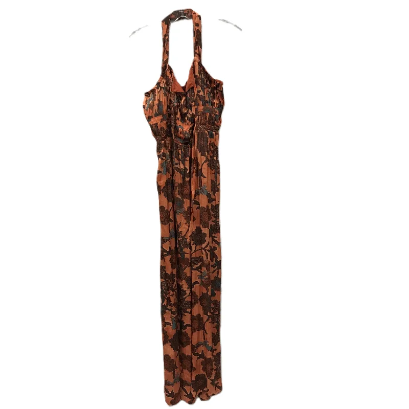 women's jumpsuits for glamorous eveningsOrange Jumpsuit By Rachel Zoe, Size: M