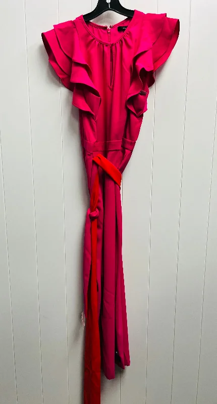 women's high-slit jumpsuitsPink Jumpsuit J. Crew, Size S