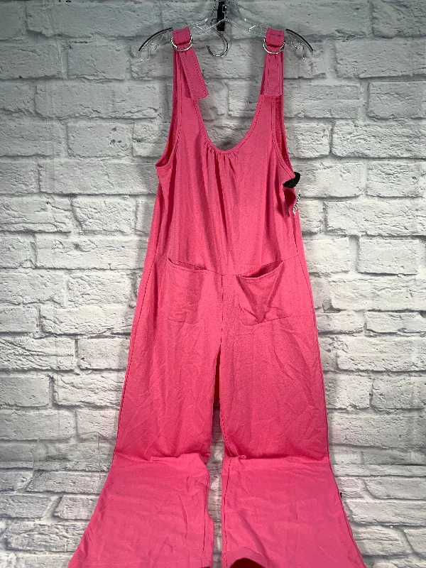 women's jumpsuits for beach outingsPink Jumpsuit Jodifl, Size S