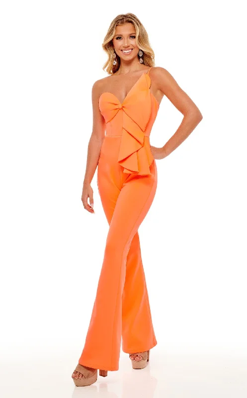 women's jumpsuits made of satinRachel Allan 50071 Jumpsuit