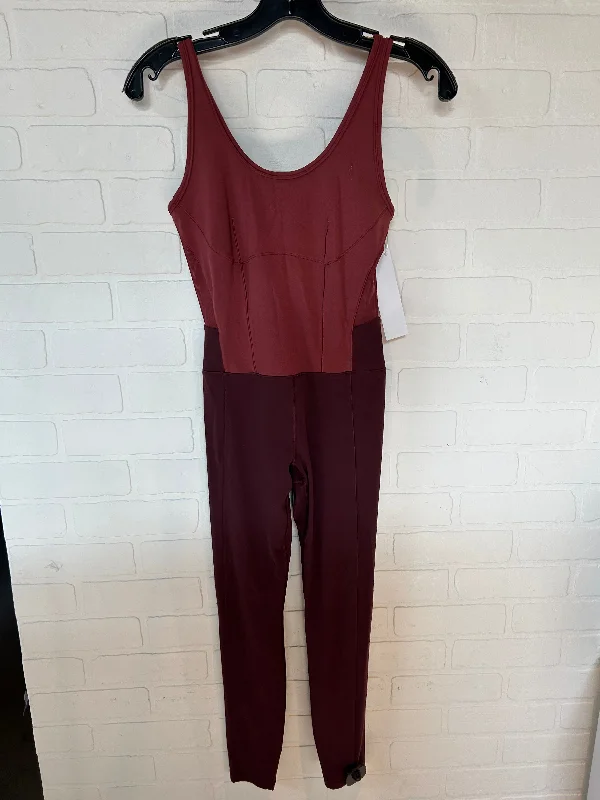 women's jumpsuits for fair-trade practicesRed Jumpsuit Athleta, Size Xs