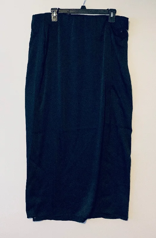 women's dressy skirtsSkirt Maxi By A New Day In Black, Size: L