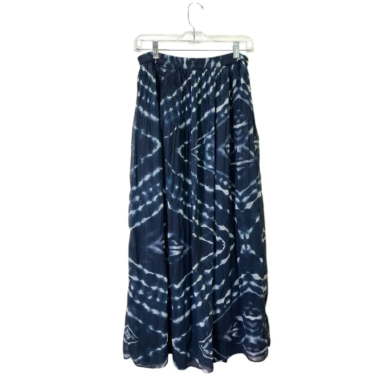 women's chiffon maxi skirtsSkirt Maxi By Chicos In Blue & White, Size:6