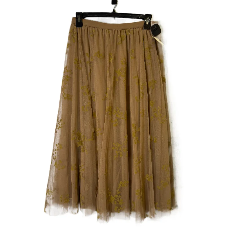 women's crochet skirtsSkirt Maxi By Dr2 In Brown, Size: L